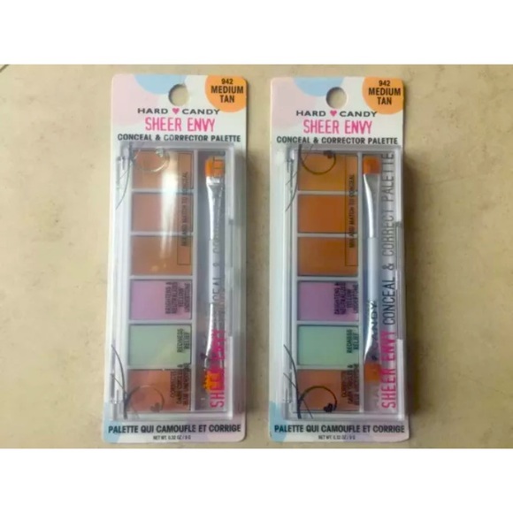 2 HARD CANDY Conceal & Corrector PaletteMedium Tan - Picture 1 of 4